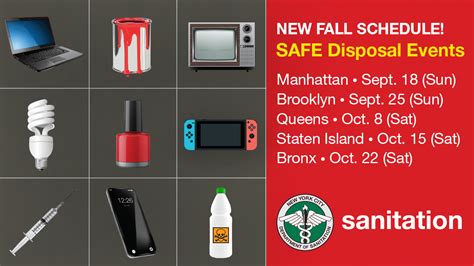 nyc safe disposal events 2024